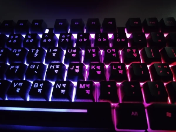 AMC Tech RGB Gaming Keyboard With Bangla Layout - Image 4