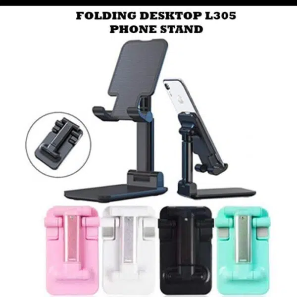 Foldable Mobile Phone holder Stand, Universal - Image 2