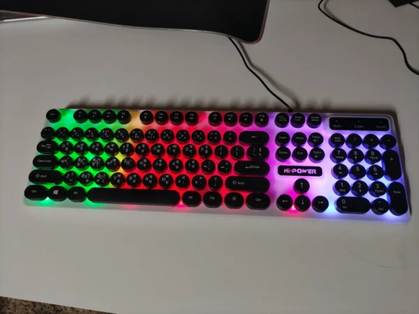 Hi-Power GMK 30 RGB Keyboard With Bangla Layout - Image 3